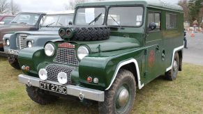 An Austin Gipsy 4x4 SUV.