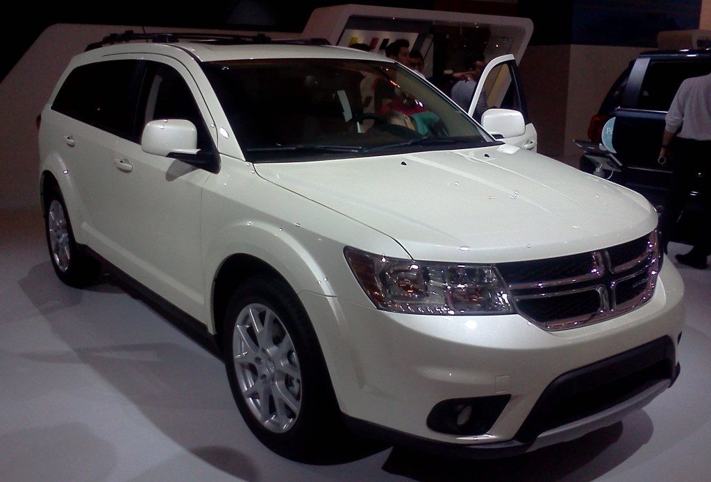 The Dodge Journey is a three-row SUV.