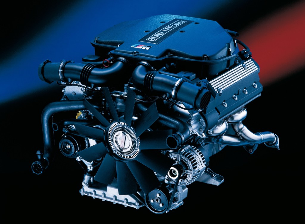 The E39 BMW M5's S62 V8 engine