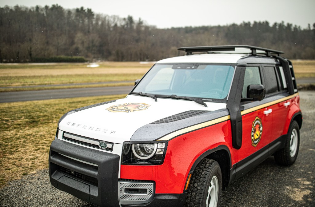 Fire and Rescue Land Rover Defender