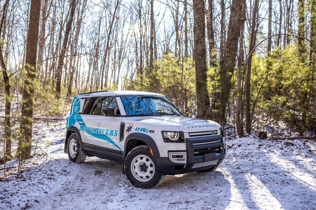 First Responders Land Rover Defender