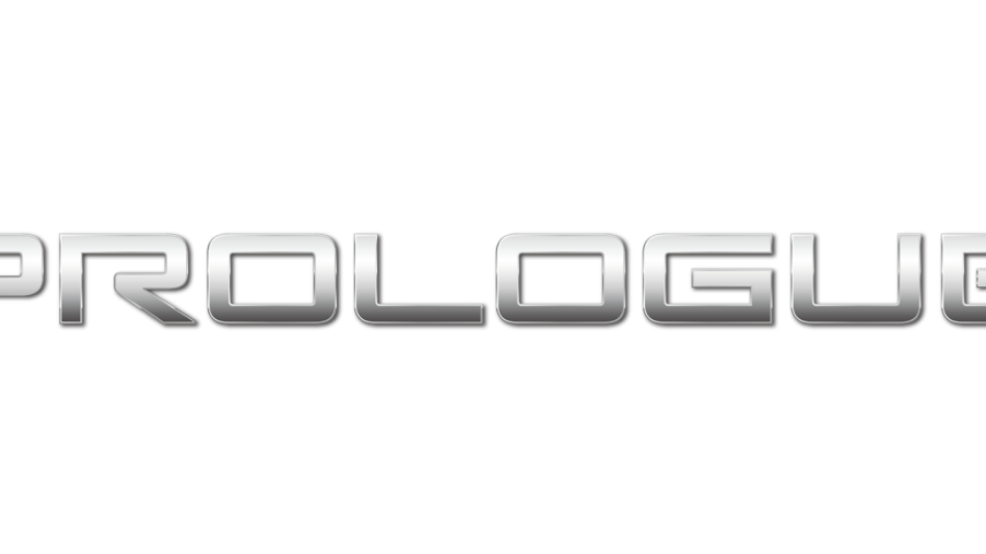 The logo for the upcoming 2024 Honda Prologue electric SUV for the brand's new EV direction