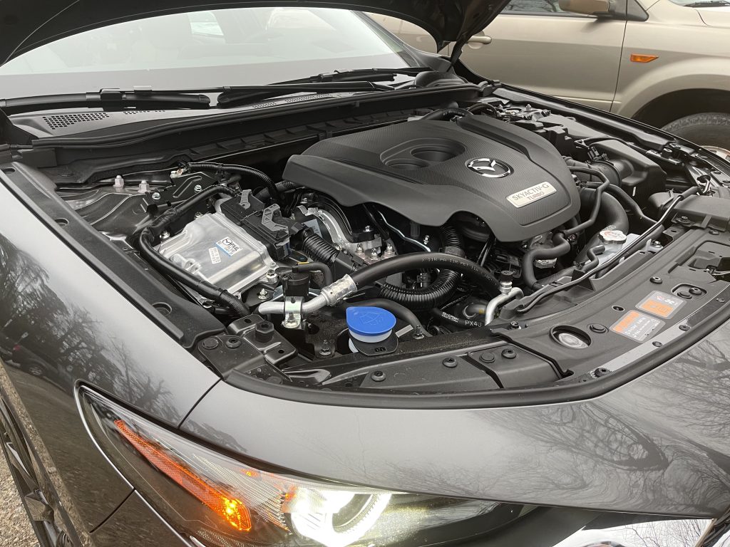 2022 Mazda3 2.5 Turbo engine