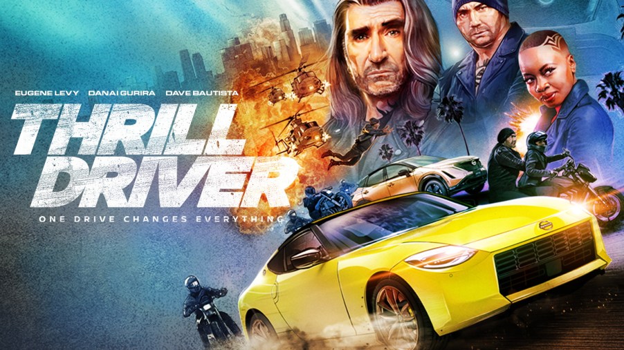 Thrill Driver action thriller movie for a Nissan Super Bowl Ad, for the Nissan Z sports coupe.