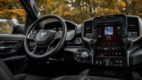 2022 Ram truck interior