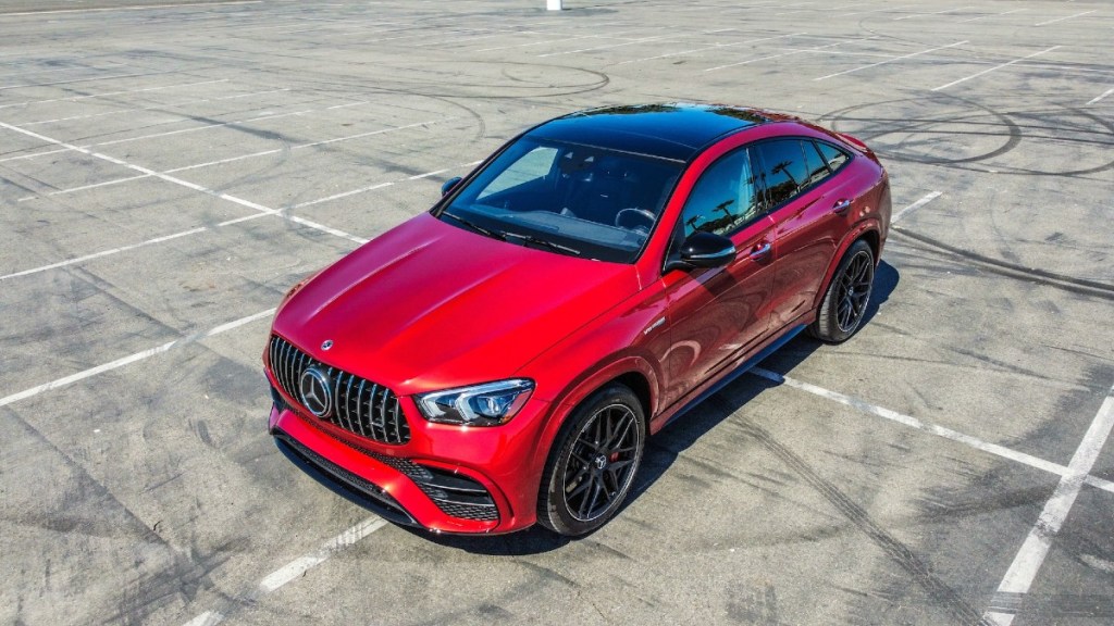 Red 2021 Mercedes-Benz GLE63 S Coupe
