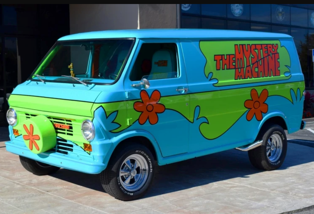 Scooby-Doo Mystery Machine/custom Ford Econoline