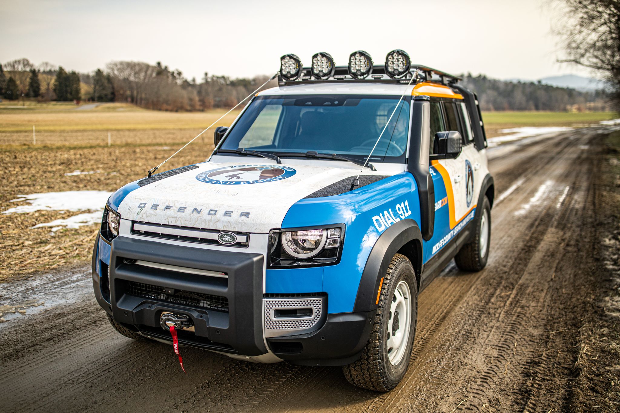 Search and Rescue Land Rover Defender