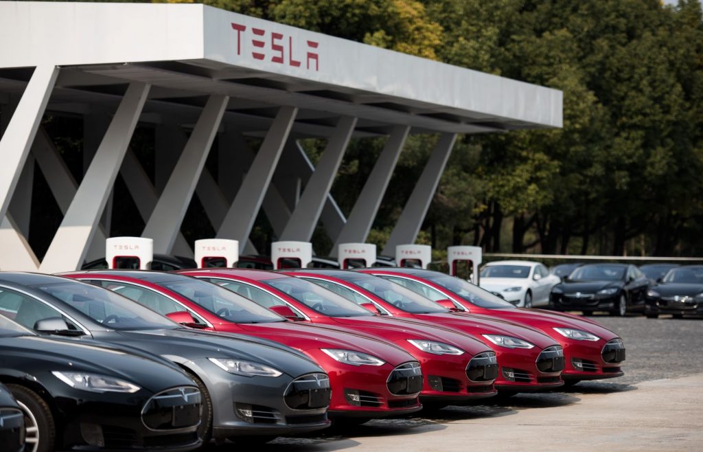 A Tesla dealership, what does certified pre-owned (CPO) mean?