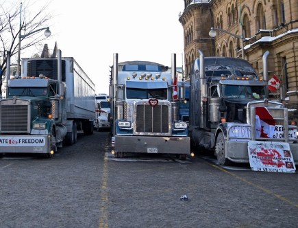 Trucks Take a Stand: Downtown Ottawa Is Blocked Off