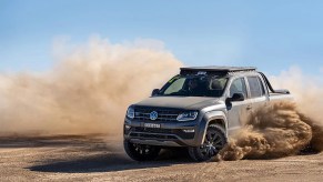 A Volkswagen Amarok off-road model could be coming using Raptor hardware from Ford. Or Maybe it won't be able to get them.
