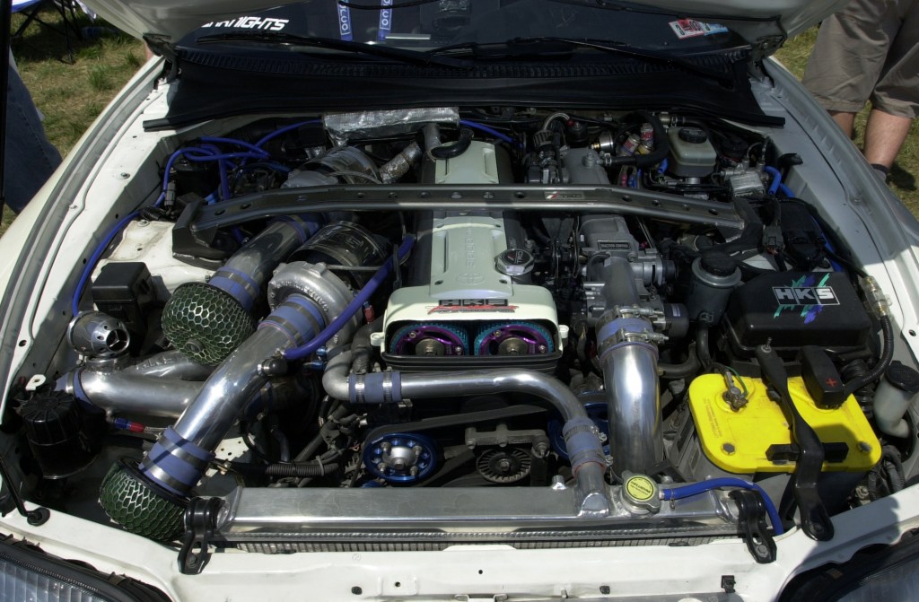 A 1994 Supra Toyota engine that has 800+ horsepower. 