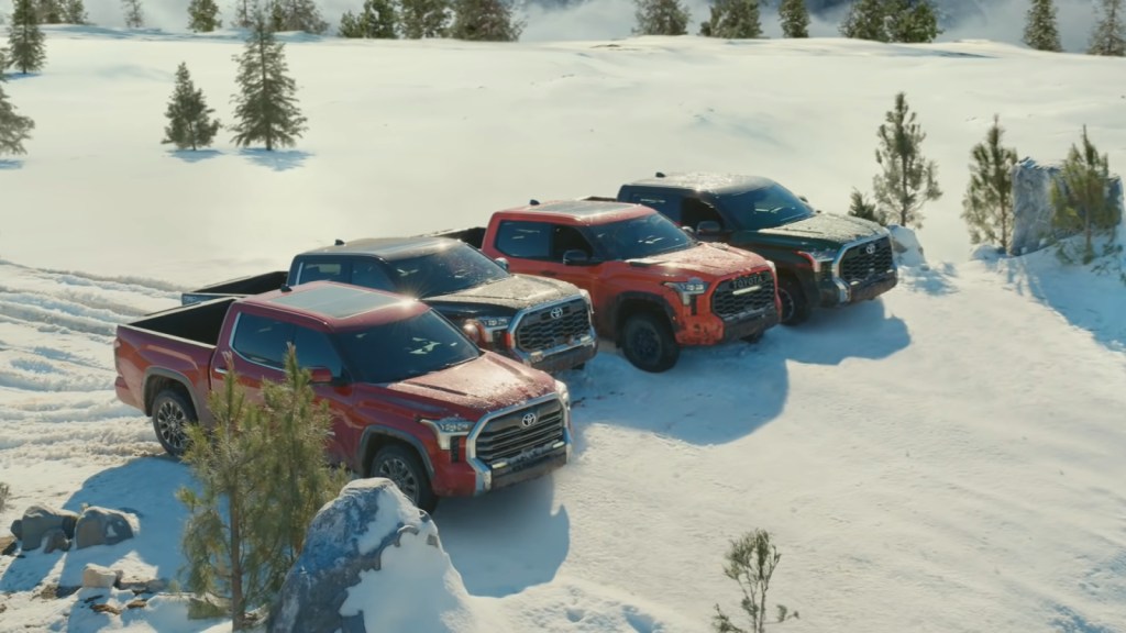 The 2022 Toyota Tundra Super Bowl ad