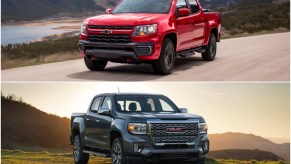 The Chevrolet Colorado and GMC Canyon Are Consumer Reports least satisfying trucks