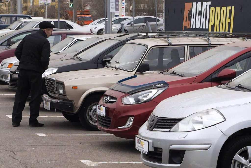 AGAT Profi used car dealership in Volgograd, Russia