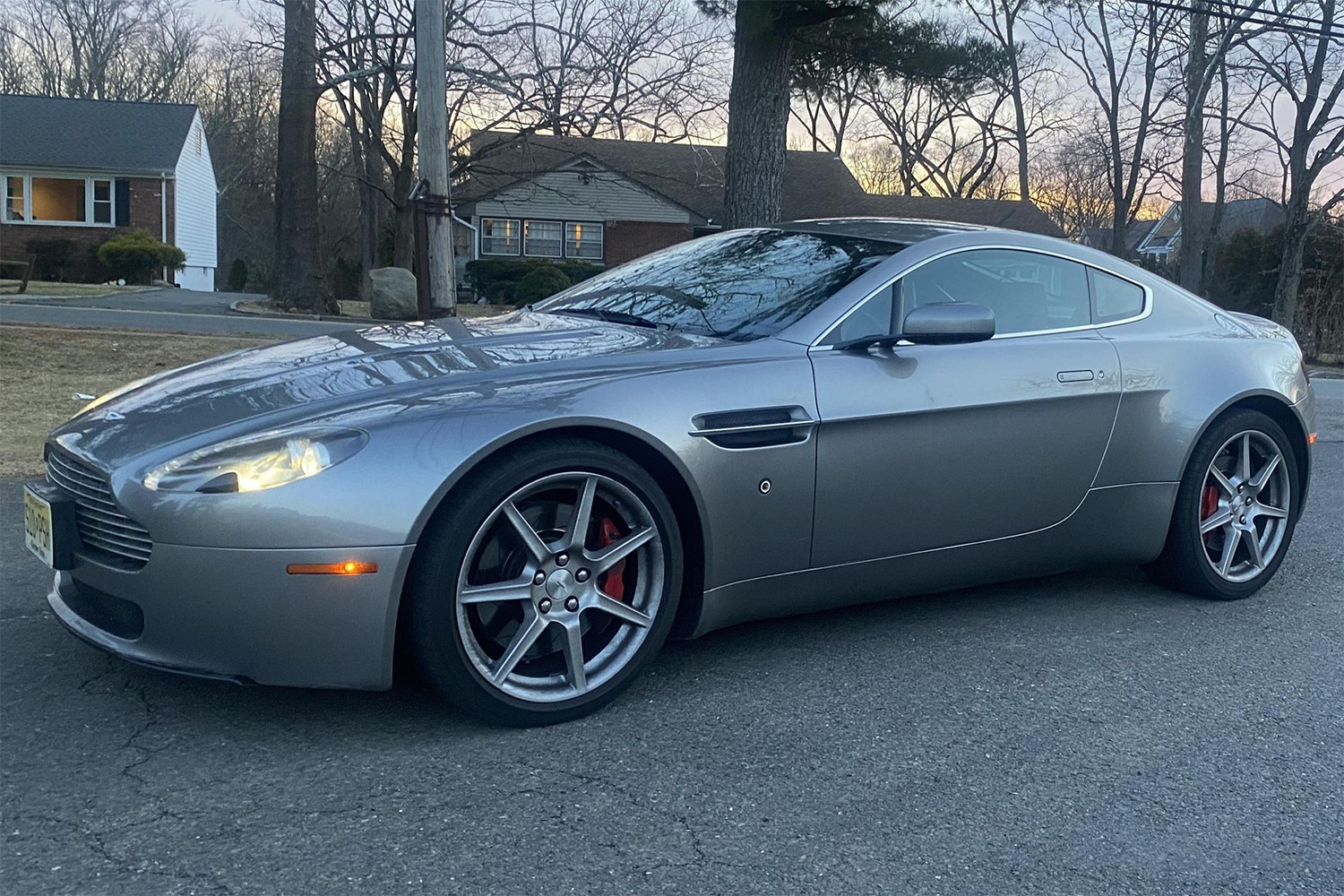 Driver's Side of 2007 Aston Martin V8 Vantage from Cars and Bids
