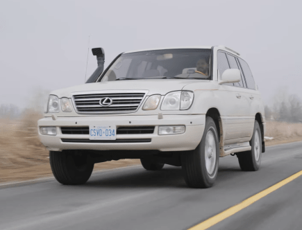 Throttle House Roasts 2022 Lexus LX600 Finding More to Love in Ancient 2003 LX470