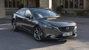 A 2017 Mazda6 in gray