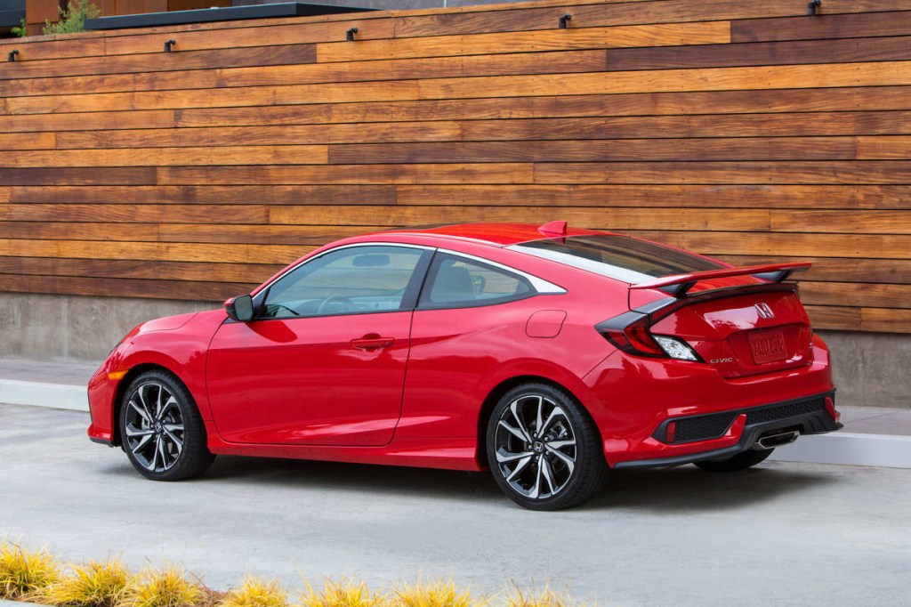 2019 Honda Civic Si rear