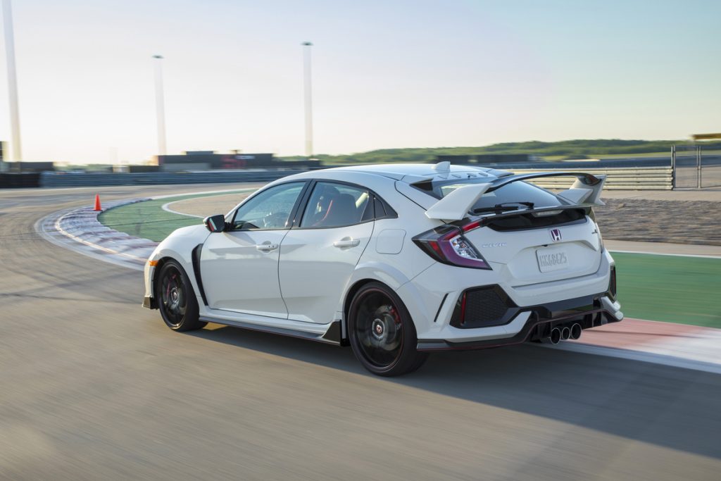 2019 Honda Civic Type R in white