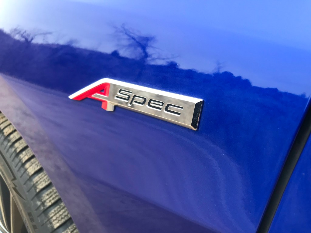 2022 Acura RDX A-Spec Badge