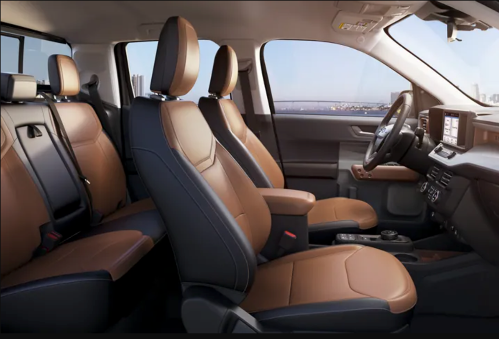 2022 Ford Maverick interior