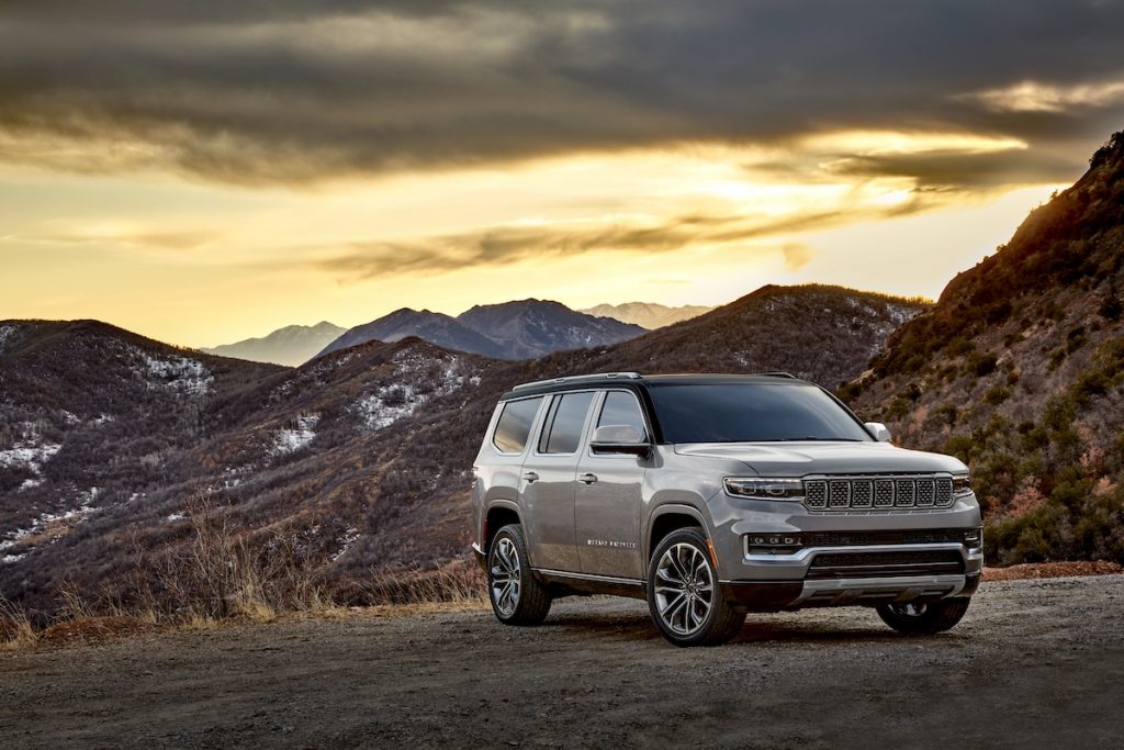 2022 Jeep Grand Wagoneer Series III - Jeep, Ram, Chrysler and Dodge all use the same infotainment system Uconnect