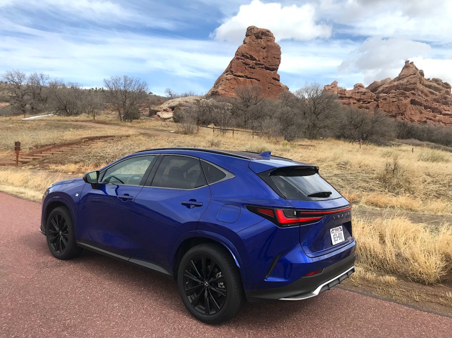 2022 Lexus NX F Sport Rear Corner