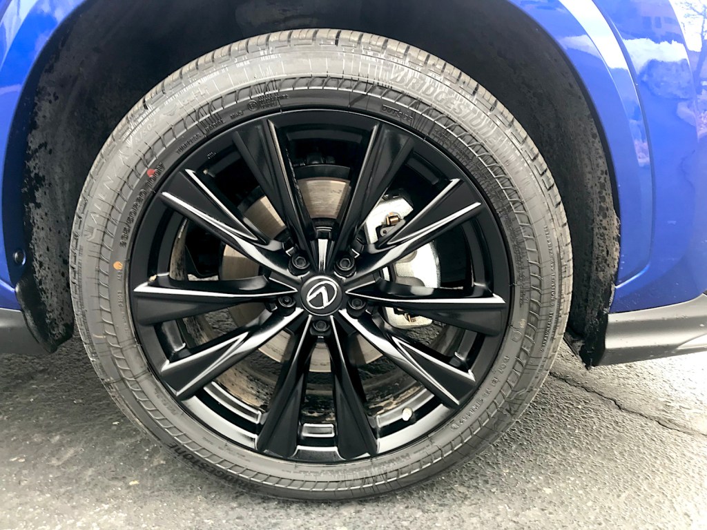 2022 Lexus NX F Sport Black 18-inch wheel