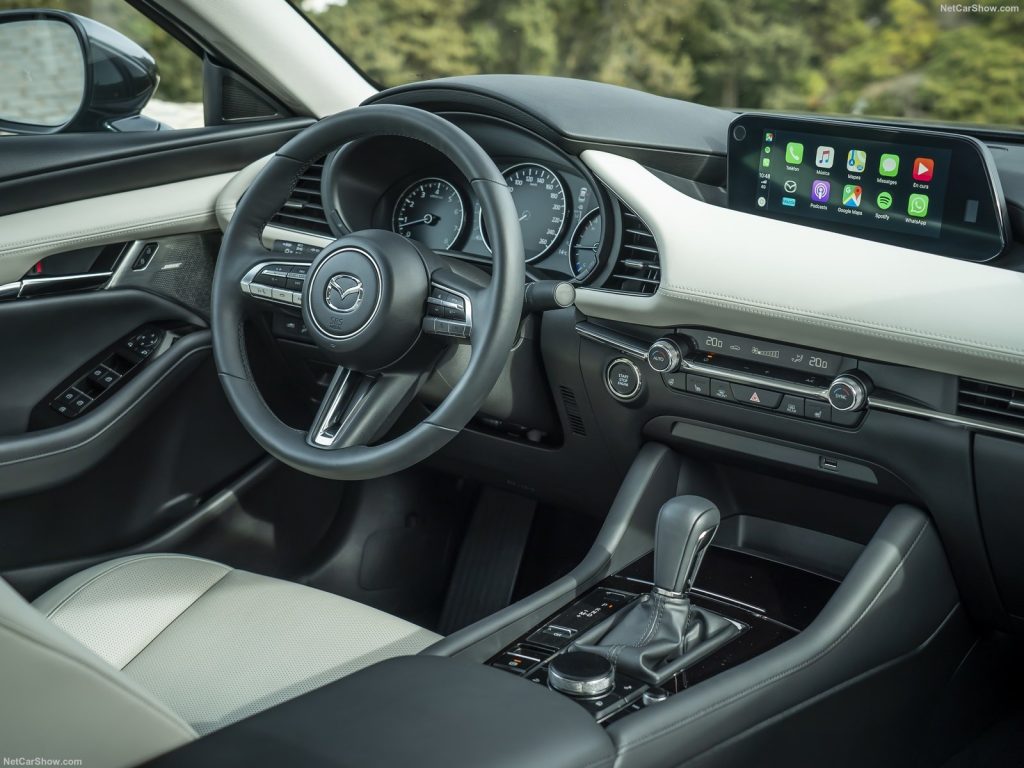 2022 Mazda3 Turbo interior