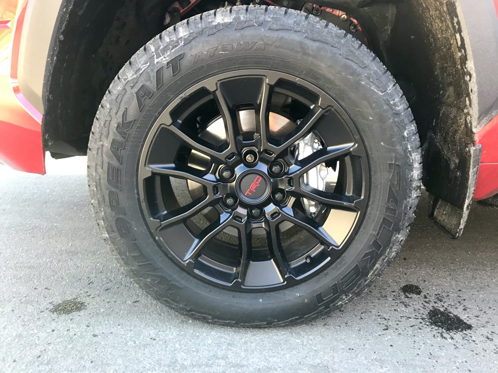 2022 Toyota Tundra TRD wheel