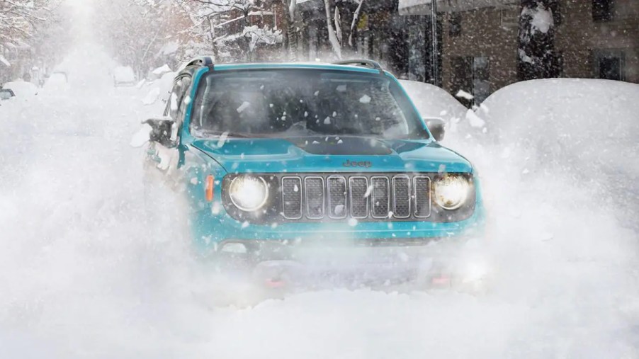 The 2022 Jeep Renegade is a 4x4 SUV ready for light off-roading.