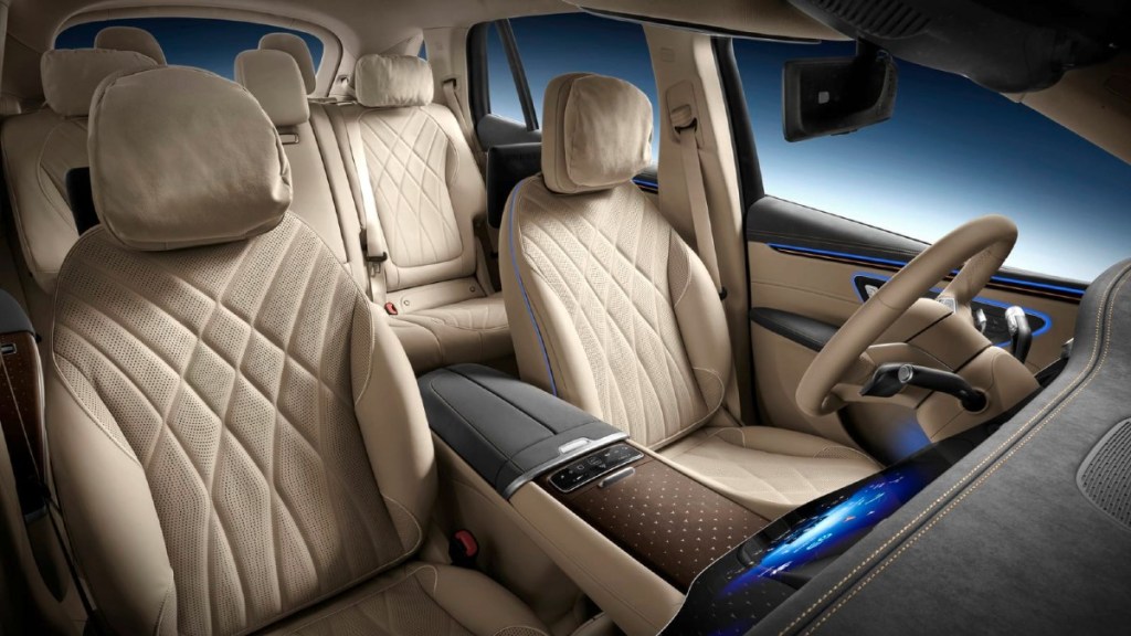 2023 Mercedes-Benz EQS SUV Interior Rearward