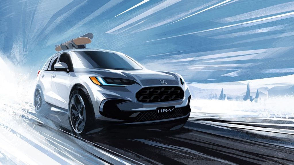 2023 Honda HR-V teaser 