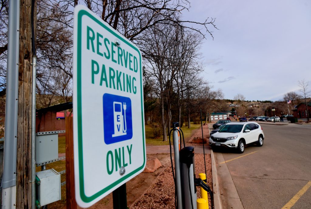Colorado added new electric vehicle charging stations at state parks