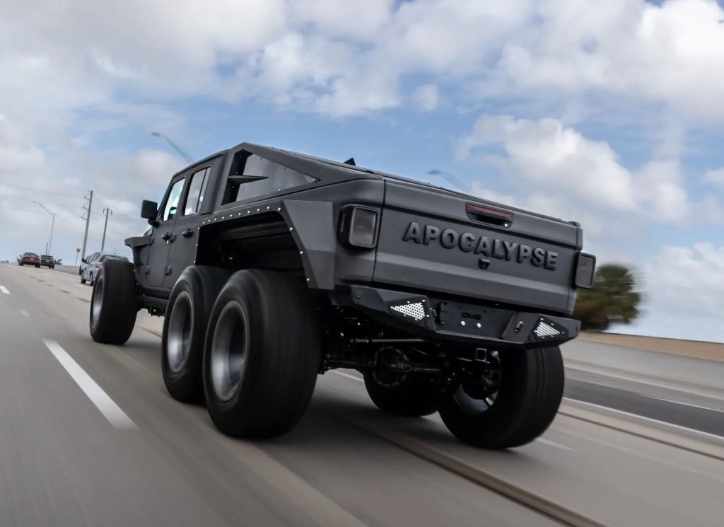 This 6x6 Jeep was Daniel Radcliffe's vehicle in The Lost City.
