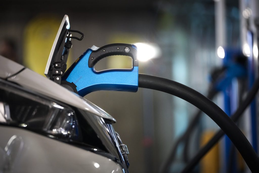 Charge EV extension cord safety