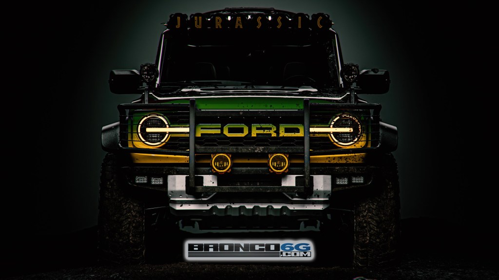 Ford Bronco Raptor Jurassic Park Concep