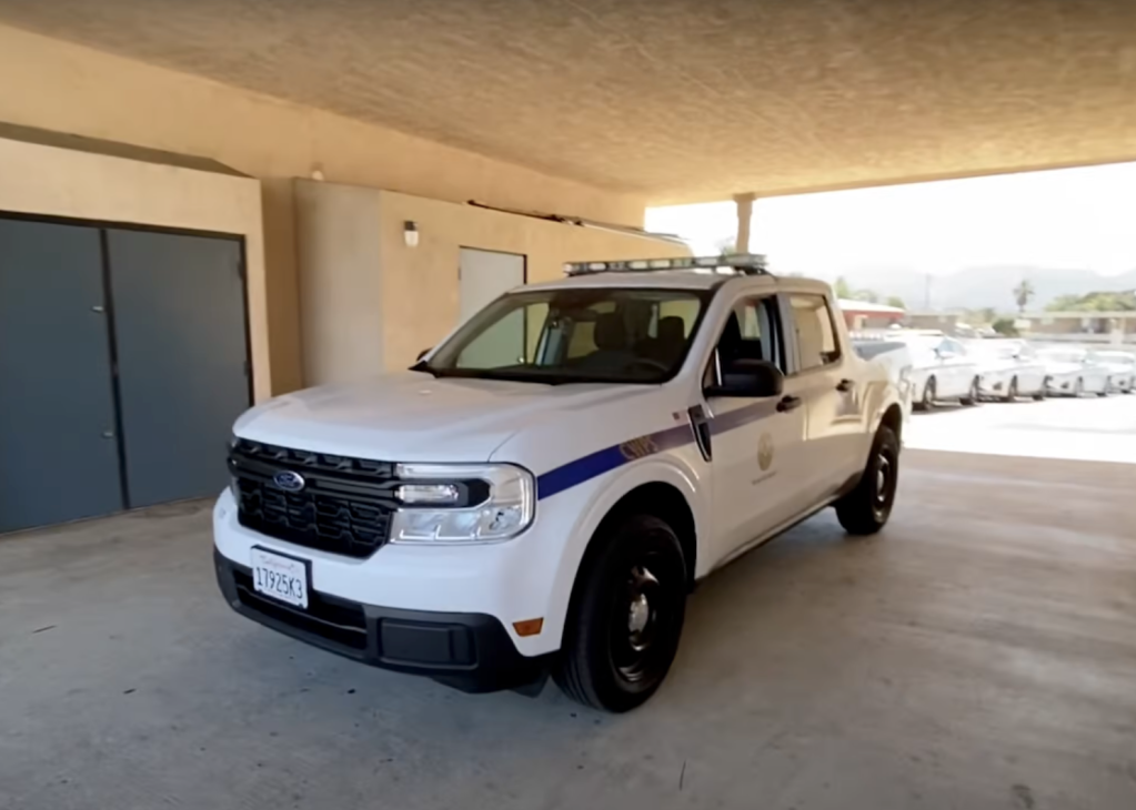 Ford Maverick security truck