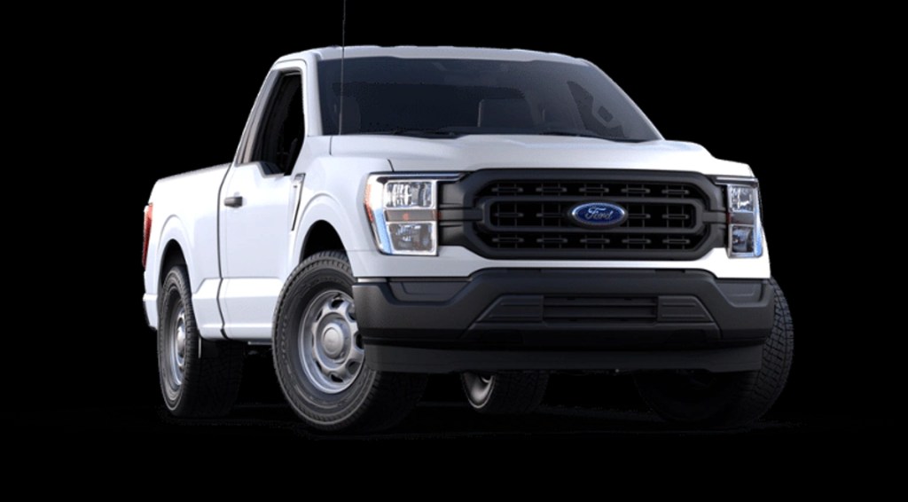 The 2022 Ford F-150 XL is a basic full-size truck.