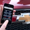 Onstar GM MyCadillac control app for phone home screen that allows users to control locks, alarm and start vehicles remotely