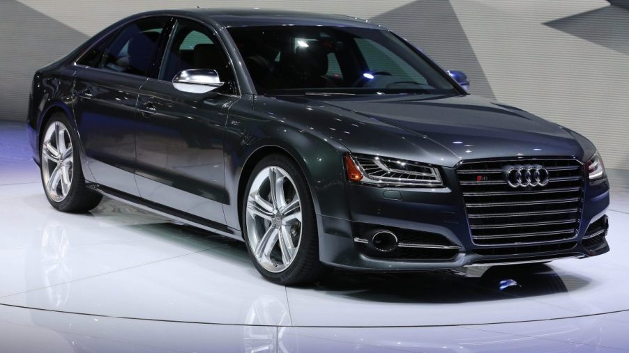 Audi S8 at Detroit Auto Show in 2013