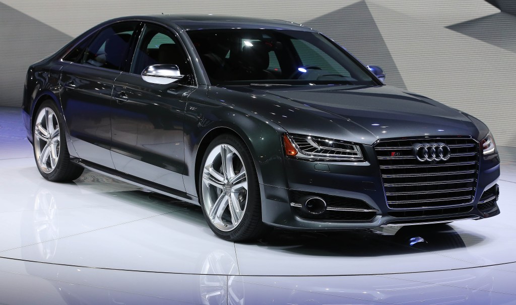 Audi S8 at Detroit Auto Show in 2013