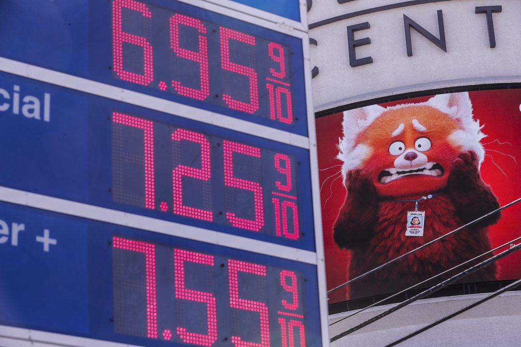 High gas prices