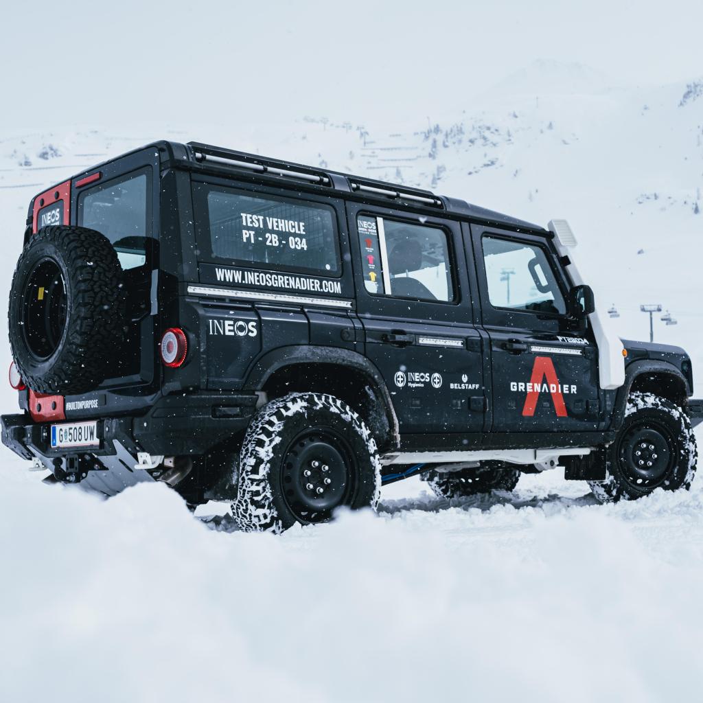 The Grenadier is a simple, but rugged British 4x4 SUV.