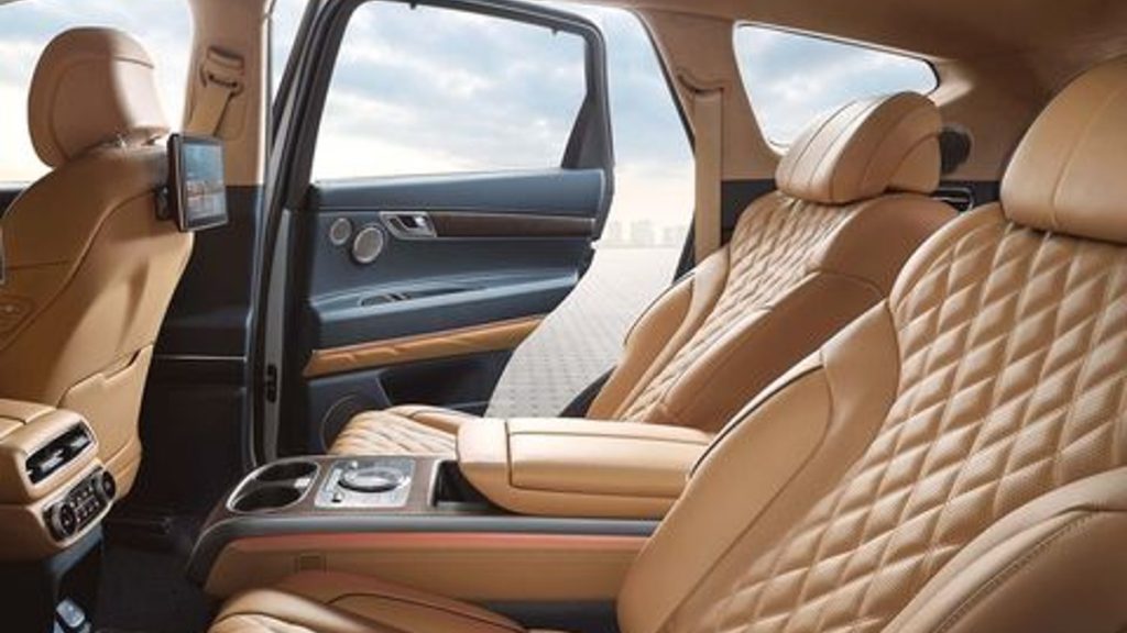 Interior 2022 Genesis GV80 Prestige Signature, most frequently asked questions about it.