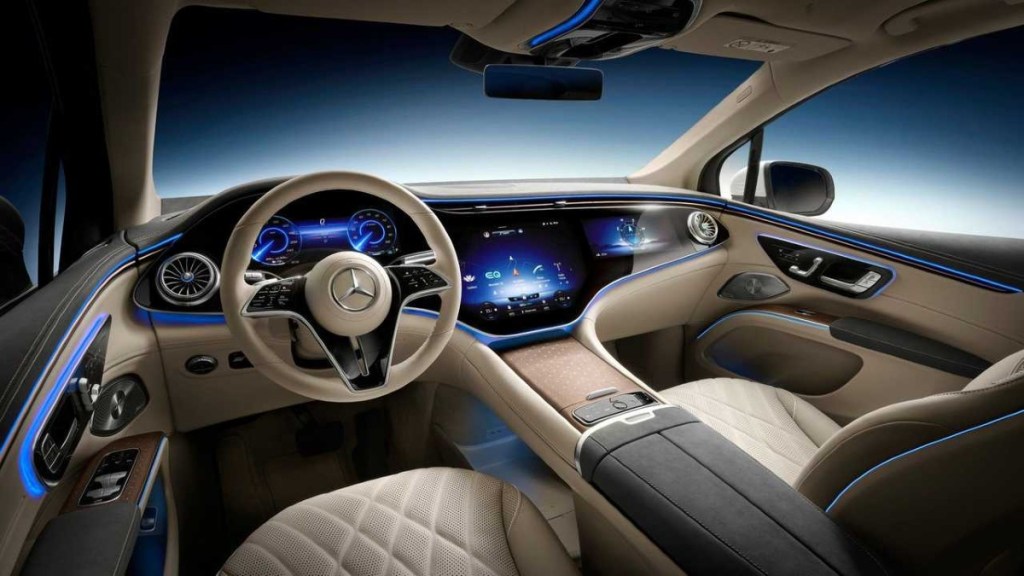 Interior Dashboard 2023 Mercedes-Benz EQS SUV