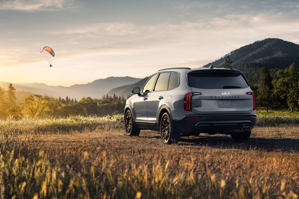 The 2022 Kia Telluride is a three-row SUV with plenty of sought-after features.