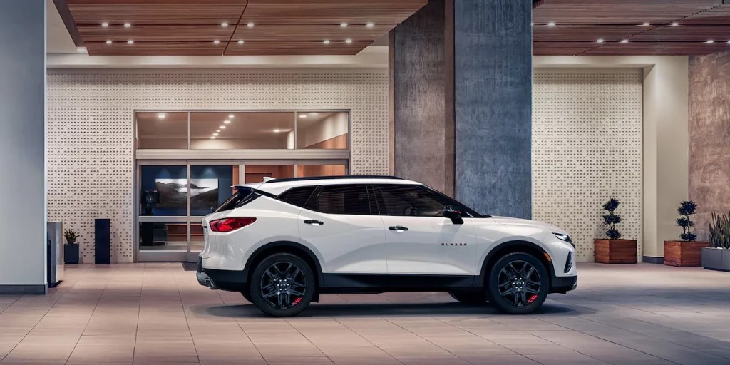 The new Chevy Blazer is a crossover that offers style and capability.