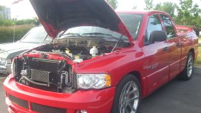 The Dodge Ram SRT-10 is a high-performance full-size truck with an engine from a Dodge Viper